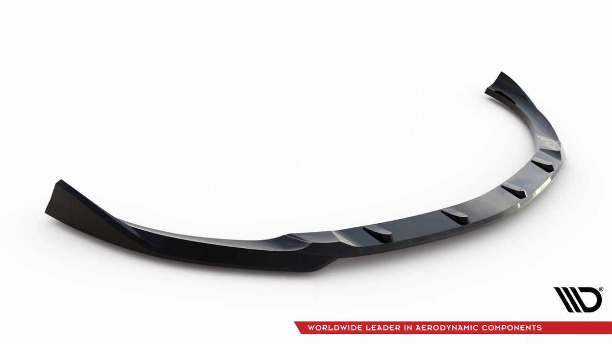Street+ Spoilerlippe Front Ansatz V.2 passend für Mercedes-AMG GT 63 / 55 / 63 S E Performance C192 schwarz Hochglanz – Ansicht 6