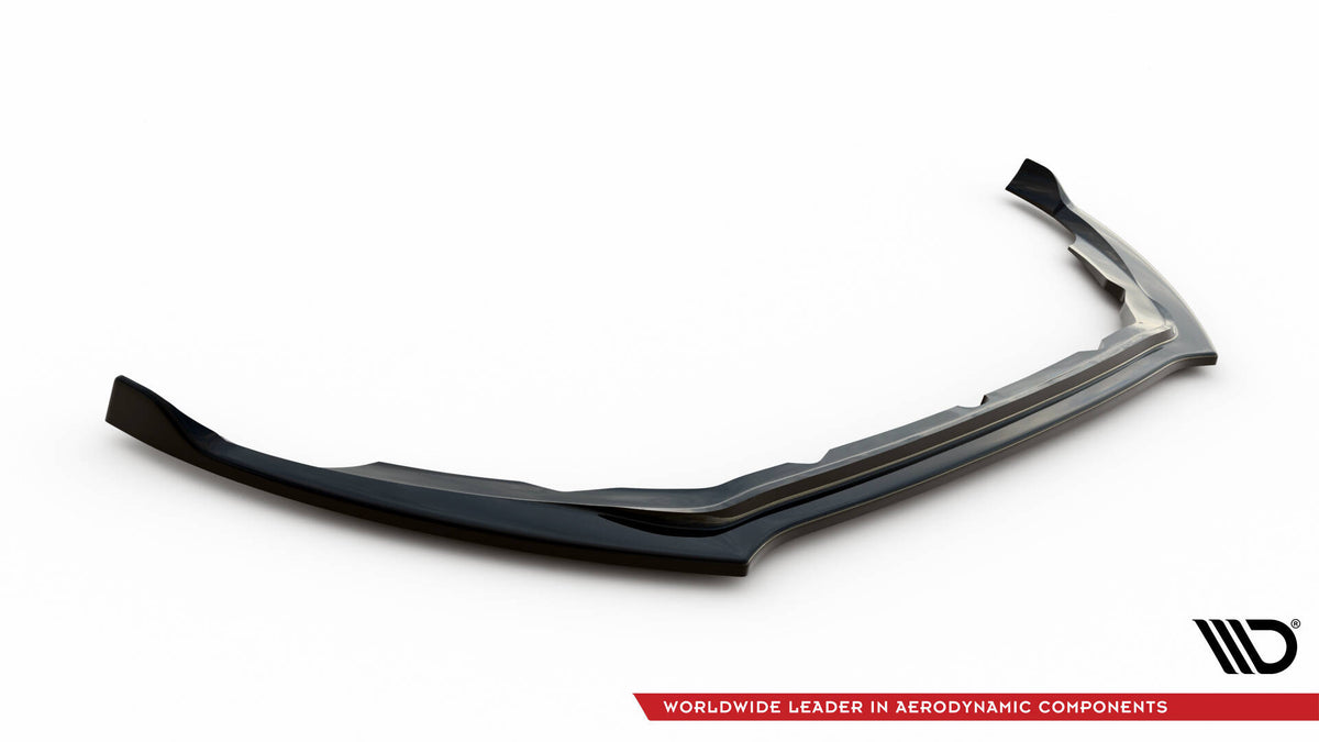 Street+ Spoilerlippe Front Ansatz V.1 passend für Ford Fiesta ST / ST-line Mk8 Facelift schwarz Hochglanz – Ansicht 6