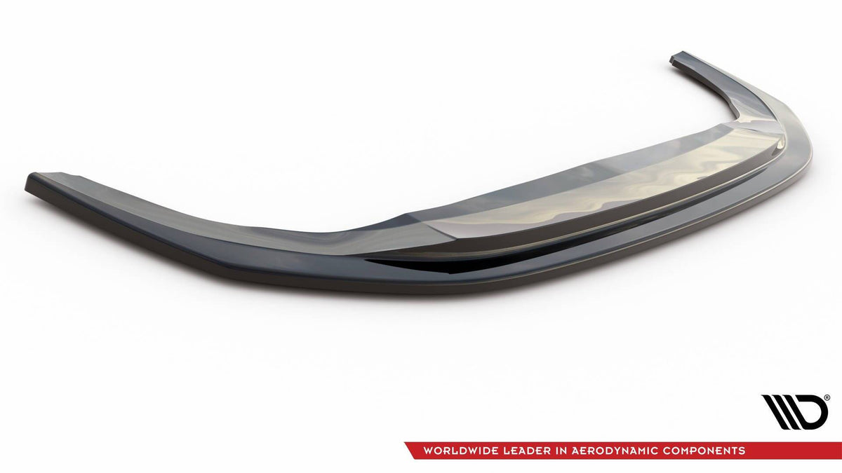 Street+ Spoilerlippe Front Ansatz V.5 passend für VW Golf GTI / GTE / GTD / R-Line Mk8 schwarz Hochglanz – Ansicht 5
