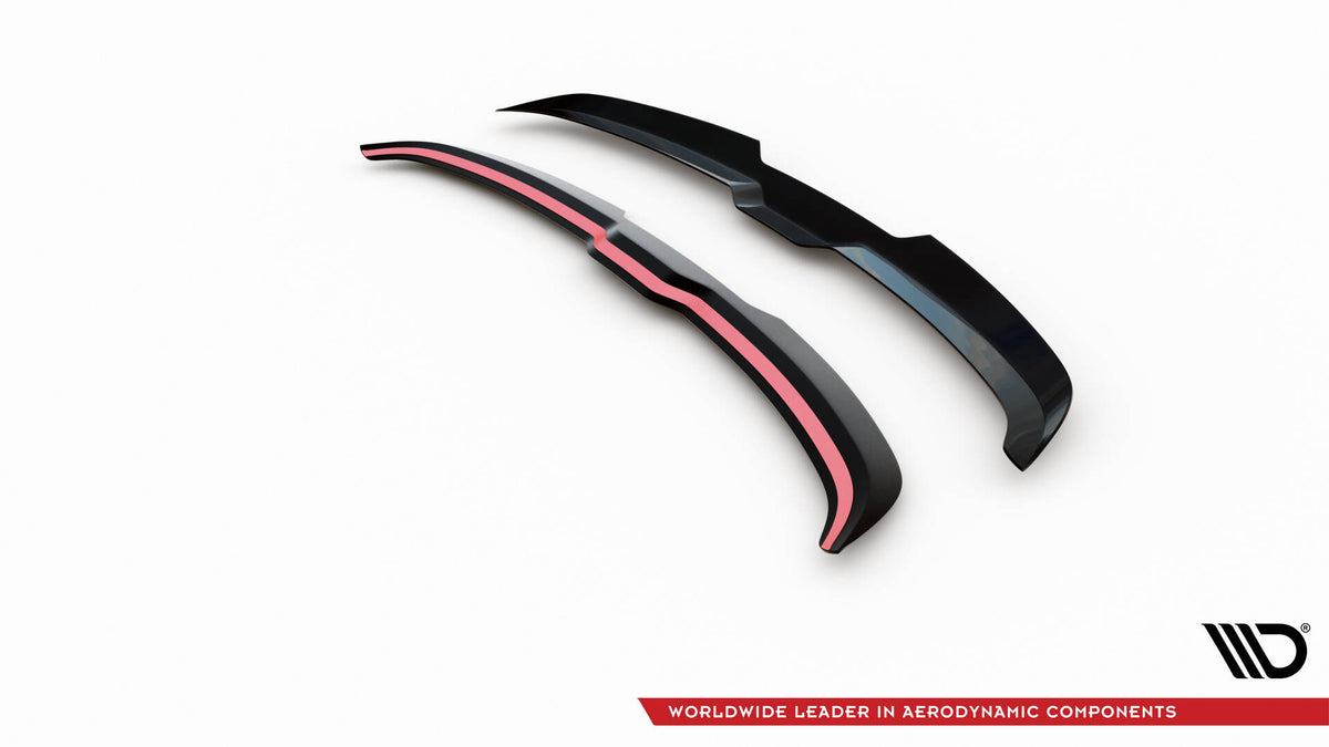 Heckspoiler Lippe V.3 BMW 1er M-Paket F70 schwarz Hochglanz – Ansicht 6
