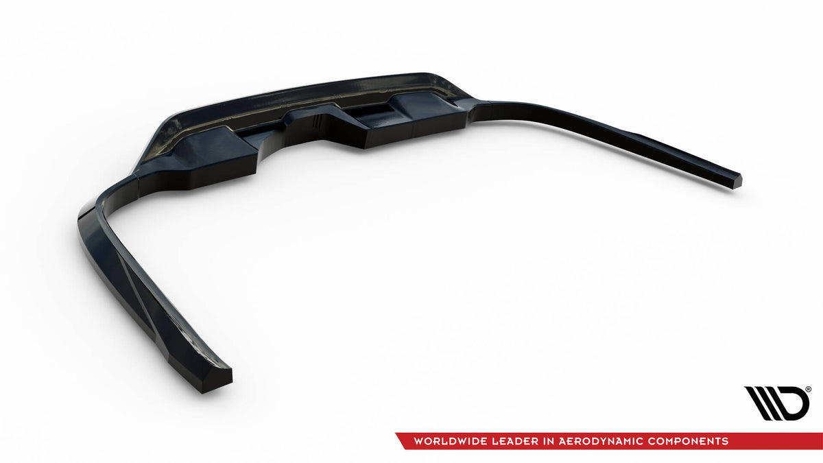 Street+ Mittlerer Diffusor RACE passend für Audi A6 Allroad C8 schwarz Hochglanz – Ansicht 9