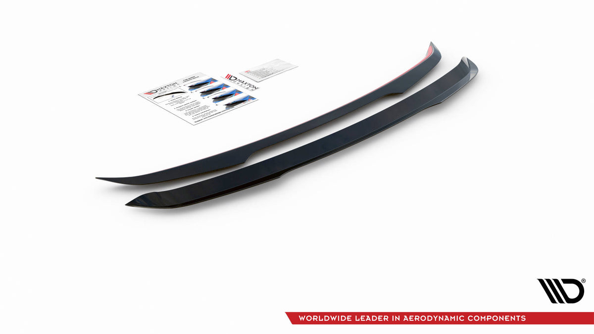 Heckspoiler Lippe Audi Q3 Sport 8U Facelift / S-Line 8U schwarz Hochglanz – Ansicht 6