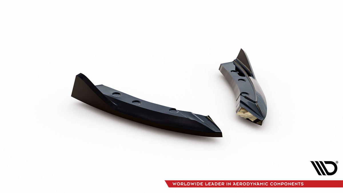 Heck Ansatz Flaps Diffusor passend für BMW Z4 E89 schwarz Hochglanz – Ansicht 5