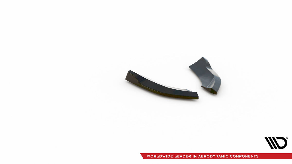 Heck Ansatz Flaps Diffusor V.2 passend für Mini Cooper Clubman John Cooper Works F54 Facelift schwarz Hochglanz – Ansicht 5