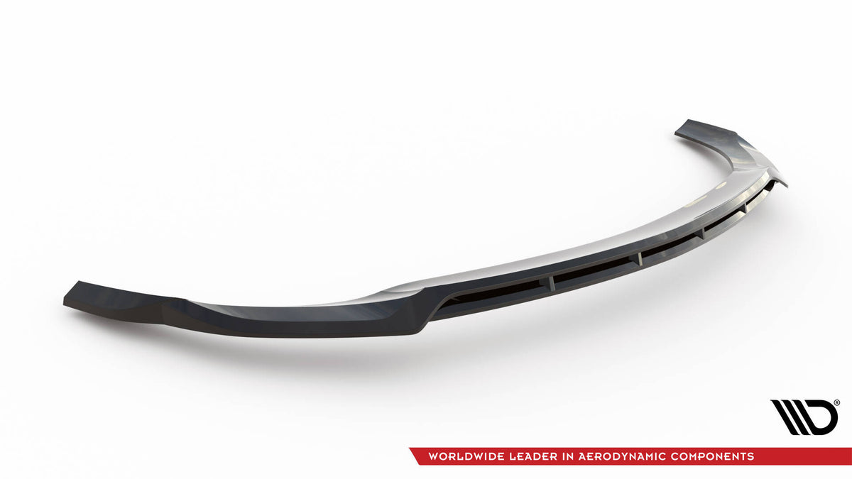 Street+ Spoilerlippe Front Ansatz V.1 passend für Mercedes-Benz CLE AMG-Line C236 schwarz Hochglanz – Ansicht 5