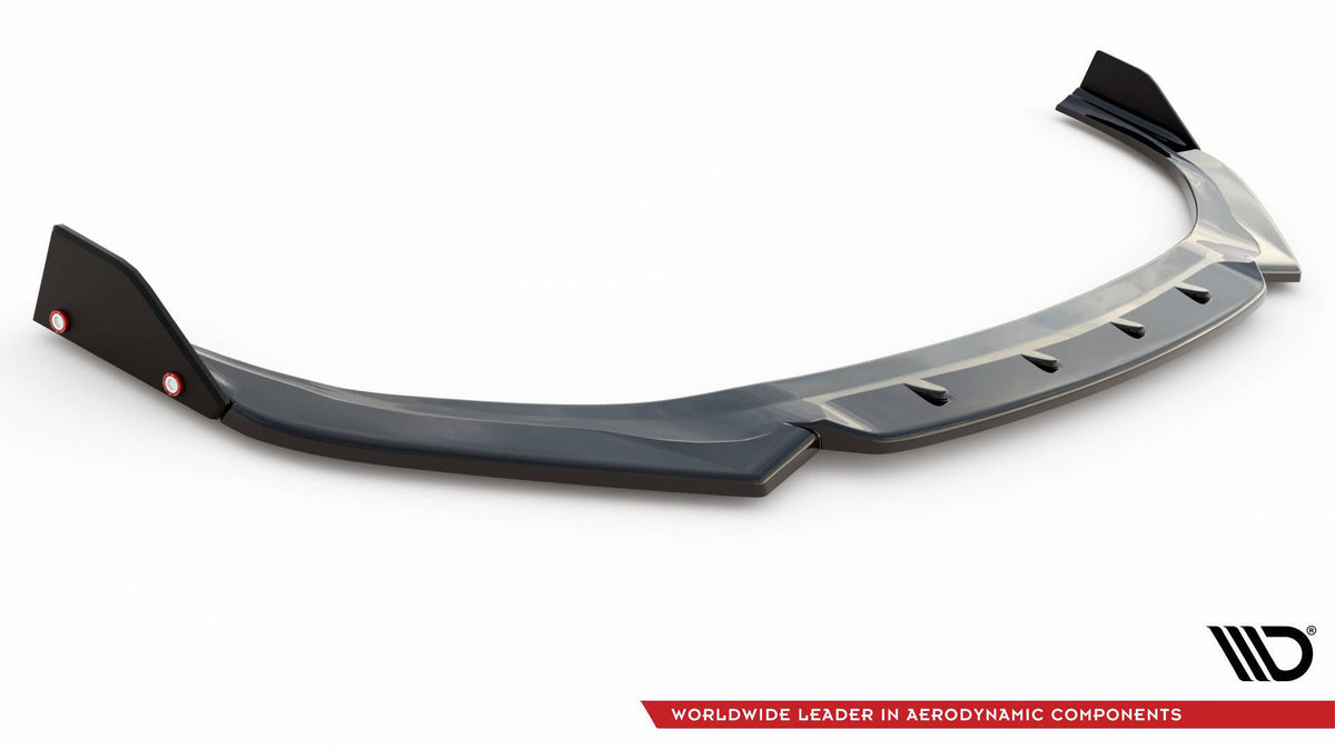 Street+ Spoilerlippe Front Ansatz V.6 + Flaps passend für Hyundai I30 N Mk3 Hatchback/Fastback – Ansicht 7