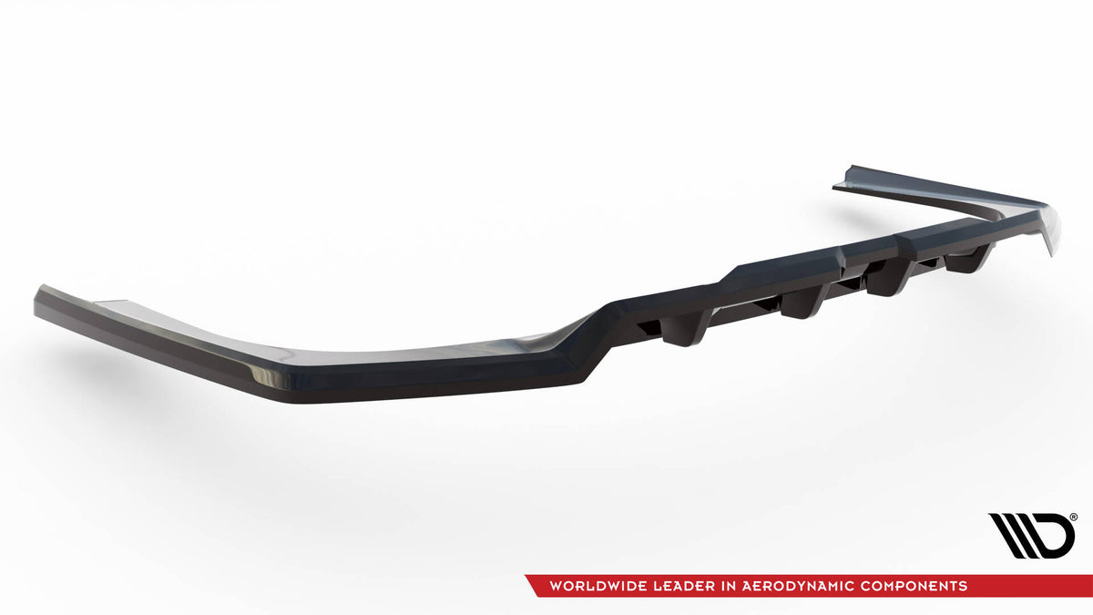 Street+ Mittlerer Diffusor RACE passend für V.1 BMW 7 M-Paket G70 schwarz Hochglanz – Ansicht 7