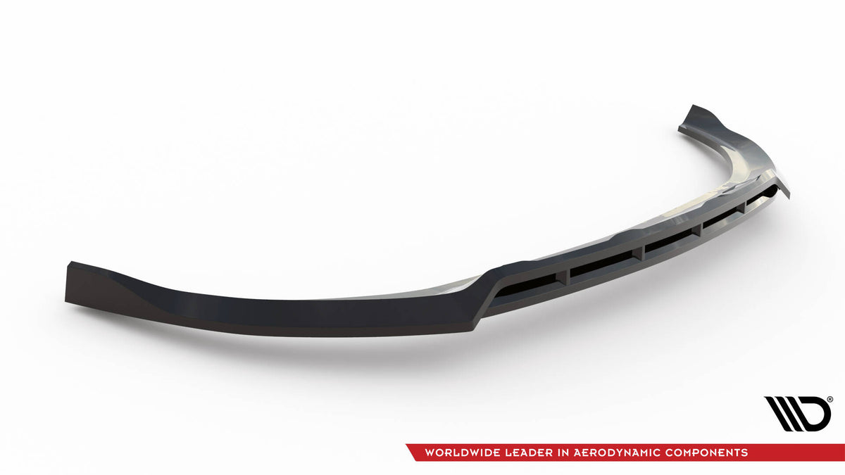Street+ Spoilerlippe Front Ansatz V.2 passend für Kia Sportage GT-Line Mk5 schwarz Hochglanz – Ansicht 5