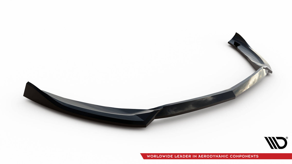 Street+ Spoilerlippe Front Ansatz V.1 passend für Mercedes-Benz S Coupe AMG-Line C217 Facelift schwarz Hochglanz – Ansicht 5