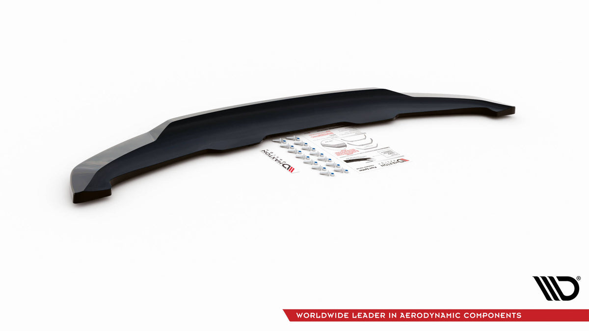 Street+ Spoilerlippe Front Ansatz V.1 passend für BMW i3 S Mk1 Facelift schwarz Hochglanz – Ansicht 5