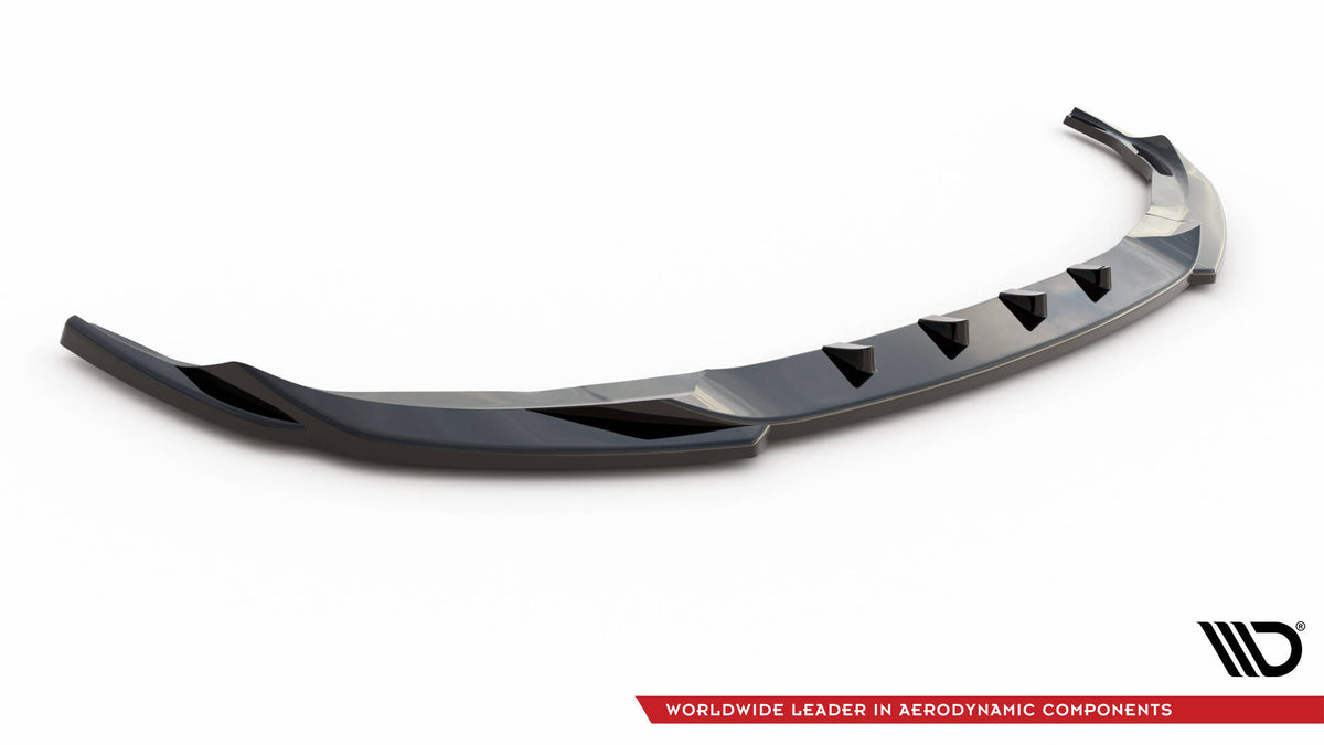 Street+ Spoilerlippe Front Ansatz V.2 passend für BMW 3er Sport Line G20 / G21 schwarz Hochglanz – Ansicht 5