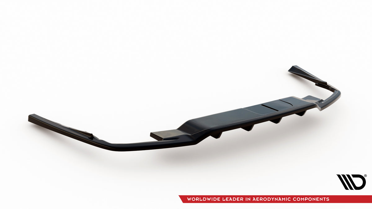 Street+ Mittlerer Diffusor RACE passend für Volvo S60/V60 R-Design Mk3 schwarz Hochglanz – Ansicht 6