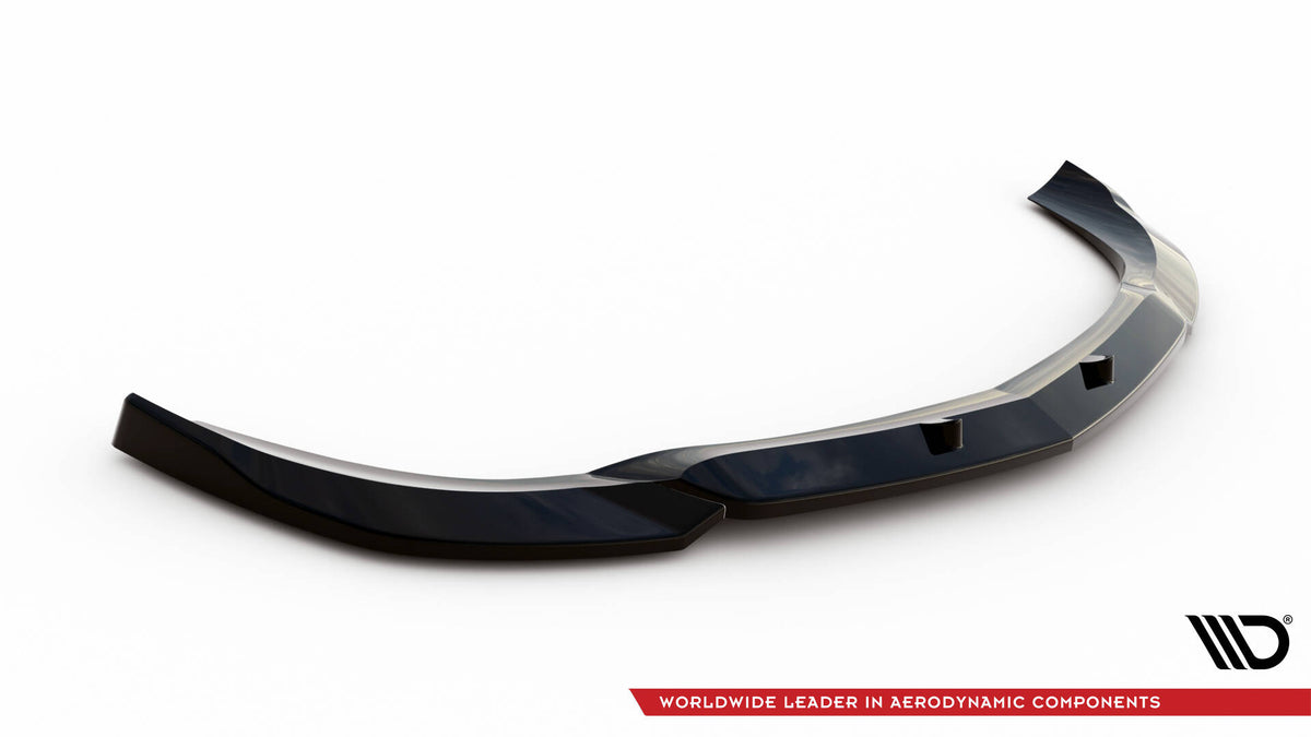 Street+ Spoilerlippe Front Ansatz V.2 passend für Mercedes-Benz CL 63 AMG C216 schwarz Hochglanz – Ansicht 6