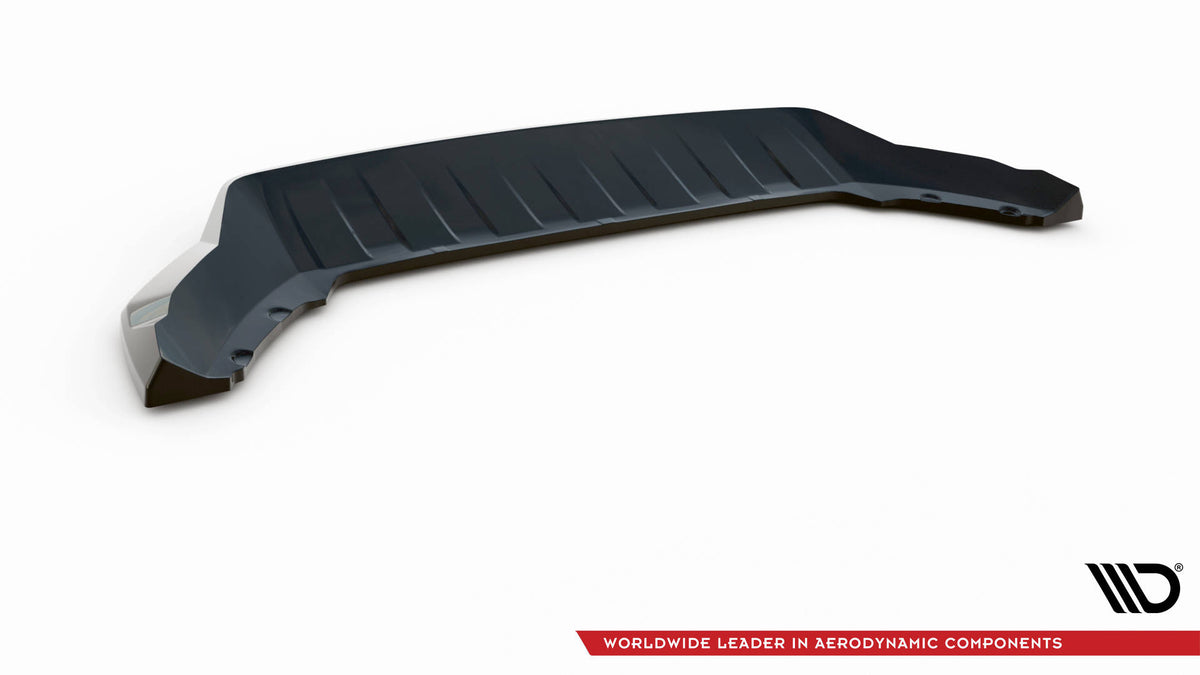Street+ Spoilerlippe Front Ansatz passend für Skoda Karoq Sportline Mk1 Facelift schwarz Hochglanz – Ansicht 6