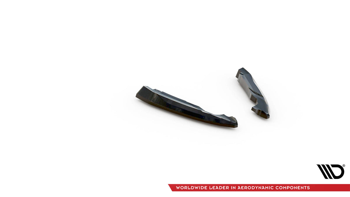 Heck Ansatz Flaps Diffusor V.2 passend für Ford Edge Mk2 schwarz Hochglanz – Ansicht 6