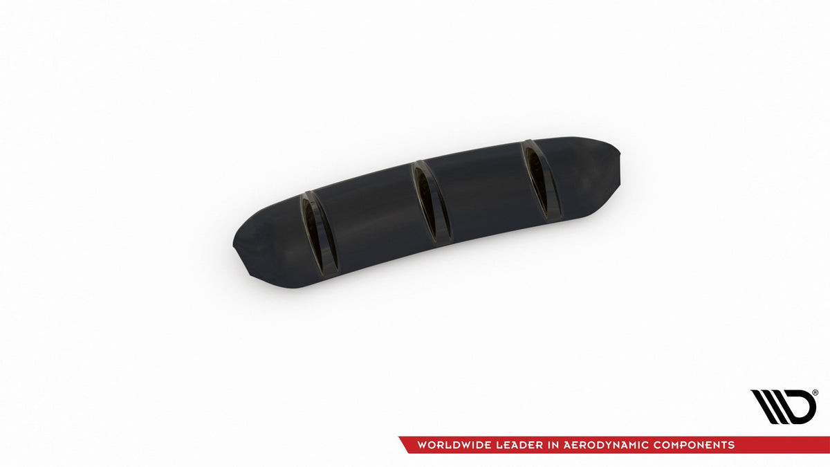 Diffusor Heck Ansatz passend für Mercedes-Benz E63 AMG Kombi/Limousine S213/W213 schwarz Hochglanz – Ansicht 9