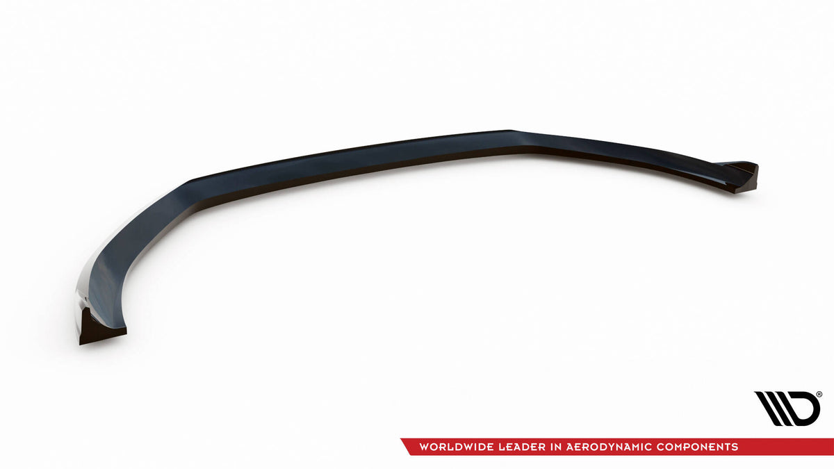 Street+ Spoilerlippe Front Ansatz V.2 passend für Audi A3 Limousine 8V schwarz Hochglanz – Ansicht 6