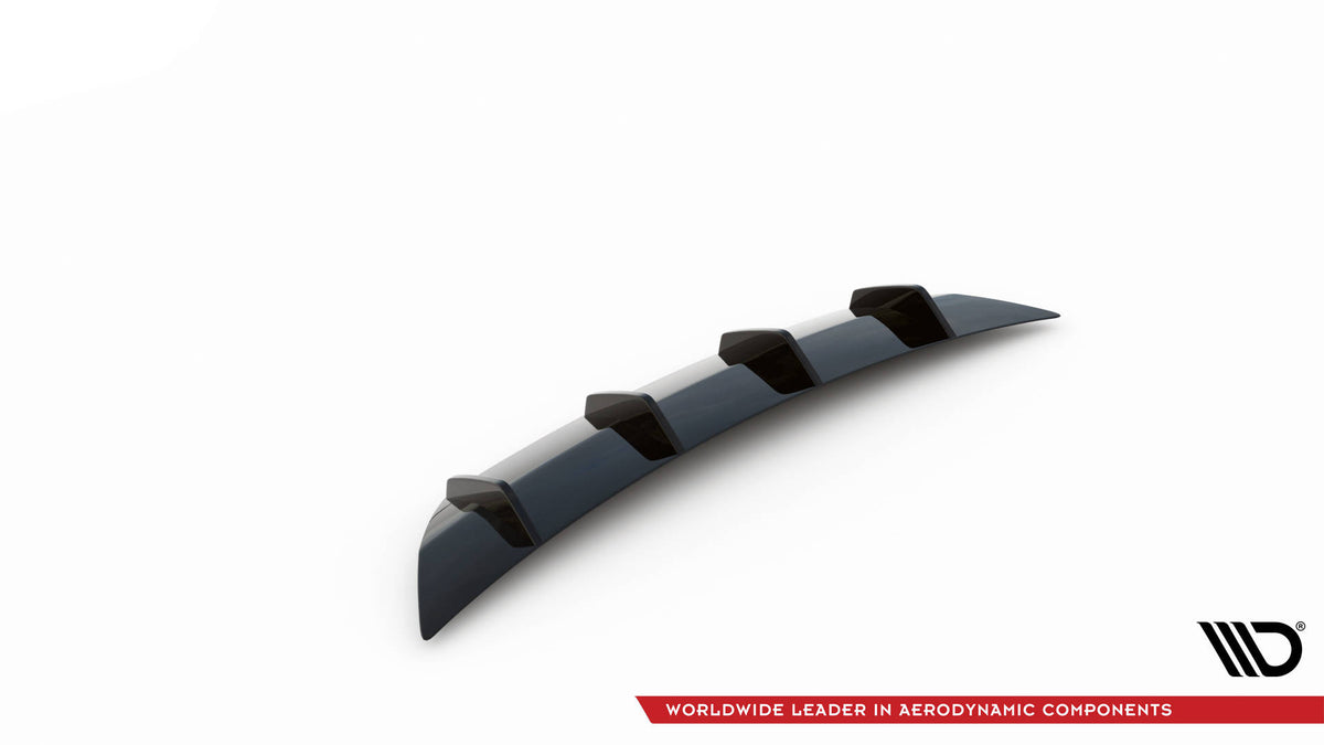 Diffusor Heck Ansatz passend für VW Atlas Cross Sport schwarz Hochglanz – Ansicht 6
