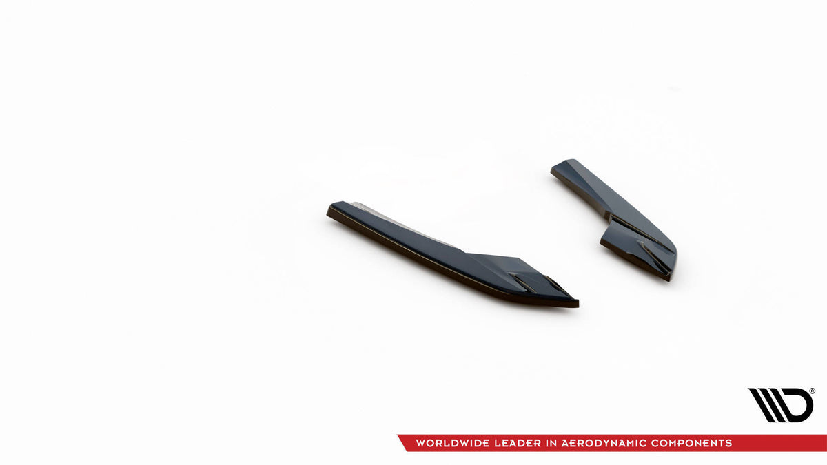 Heck Ansatz Flaps Diffusor passend für Audi S3 Limousine 8V schwarz Hochglanz – Ansicht 5