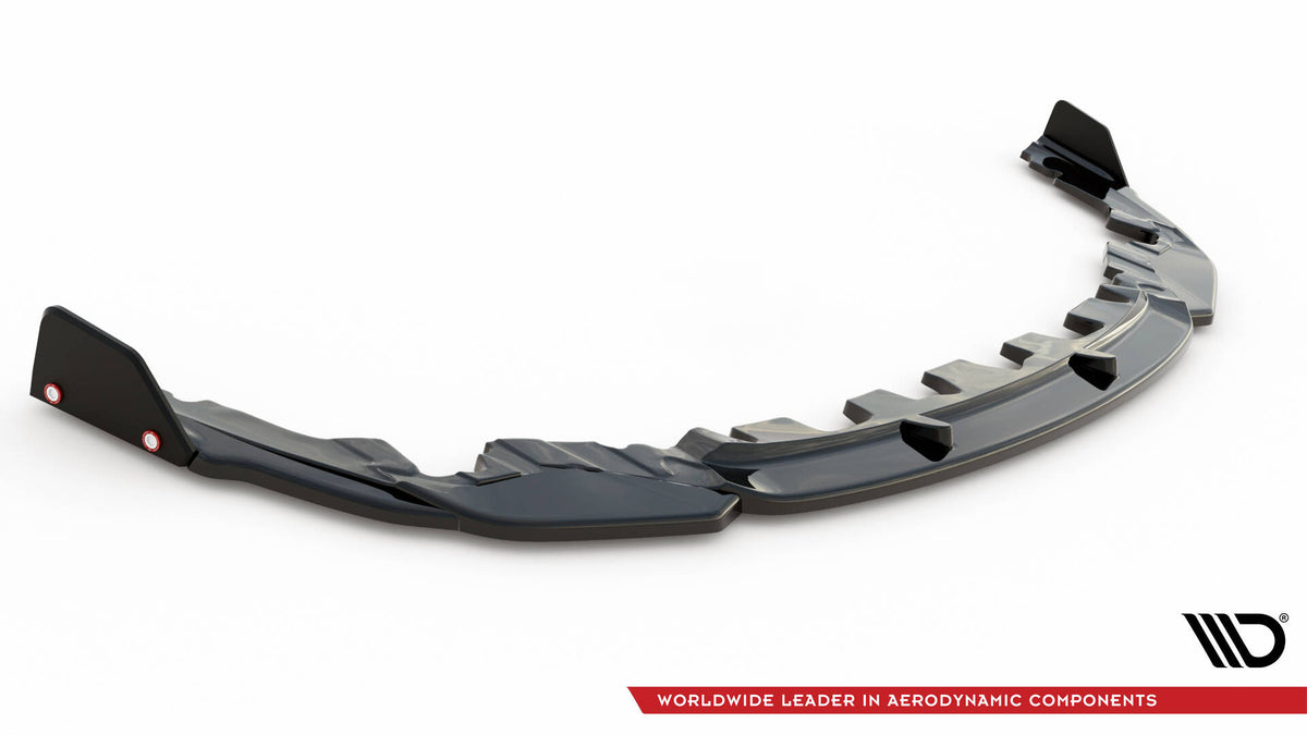 Street+ Spoilerlippe Front Ansatz V.1 + Flaps passend für BMW M8  Gran Coupe F93 / Coupe F92 – Ansicht 7