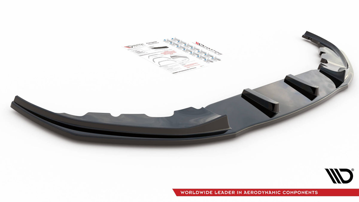 Street+ Spoilerlippe Front Ansatz V.2 passend für BMW 7 M-Paket G11 /G12 schwarz Hochglanz – Ansicht 5