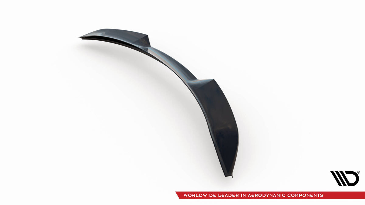 Niedriger Heckspoiler Lippe 3D Alfa Romeo Stelvio Mk1 schwarz Hochglanz – Ansicht 5
