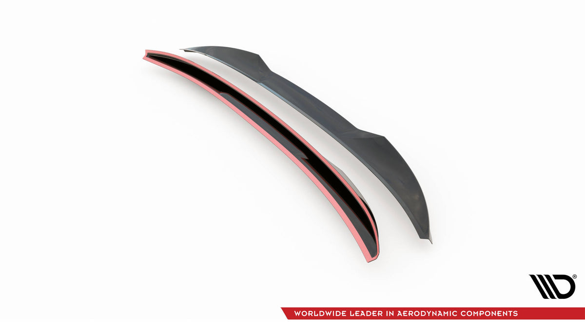 Unten Heckspoiler Lippe 3D BMW X4 M F98 Facelift schwarz Hochglanz – Ansicht 5