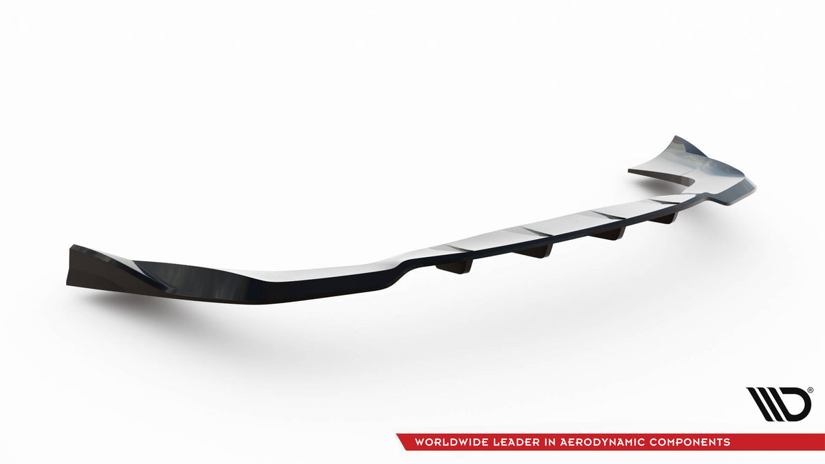 Street+ Mittlerer Diffusor RACE V.2 passend für Mercedes-AMG GT 63 / 55 / 63 S E Performance C192 schwarz Hochglanz – Ansicht 5