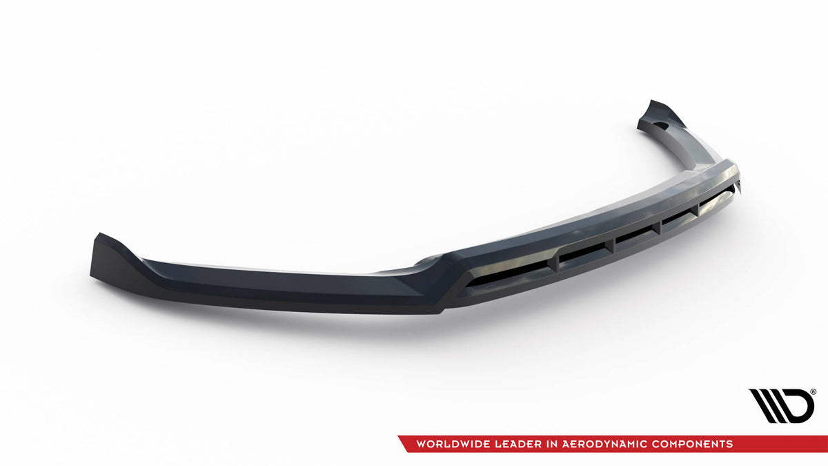Street+ Spoilerlippe Front Ansatz passend für Ford Edge ST Mk2 Facelift schwarz Hochglanz – Ansicht 5