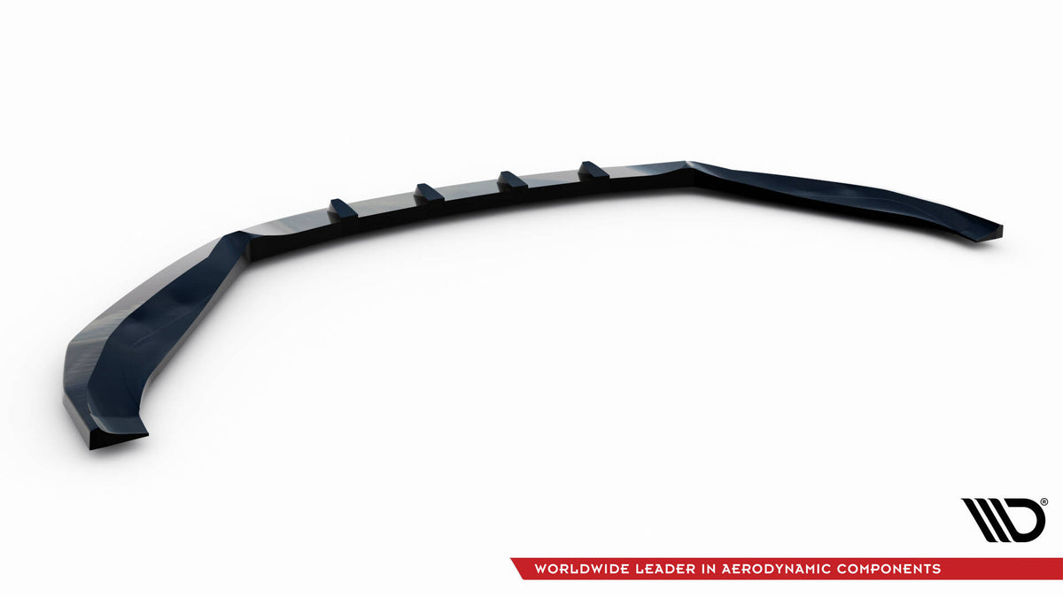 Street+ Spoilerlippe Front Ansatz V.2 passend für Audi TT S / TT S-Line 8S Facelift schwarz Hochglanz – Ansicht 6