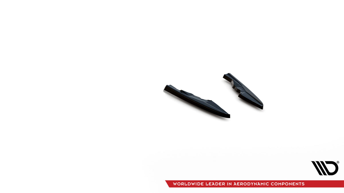Heck Ansatz Flaps Diffusor V.2 passend für Audi RSQ8 Mk1 schwarz Hochglanz – Ansicht 5