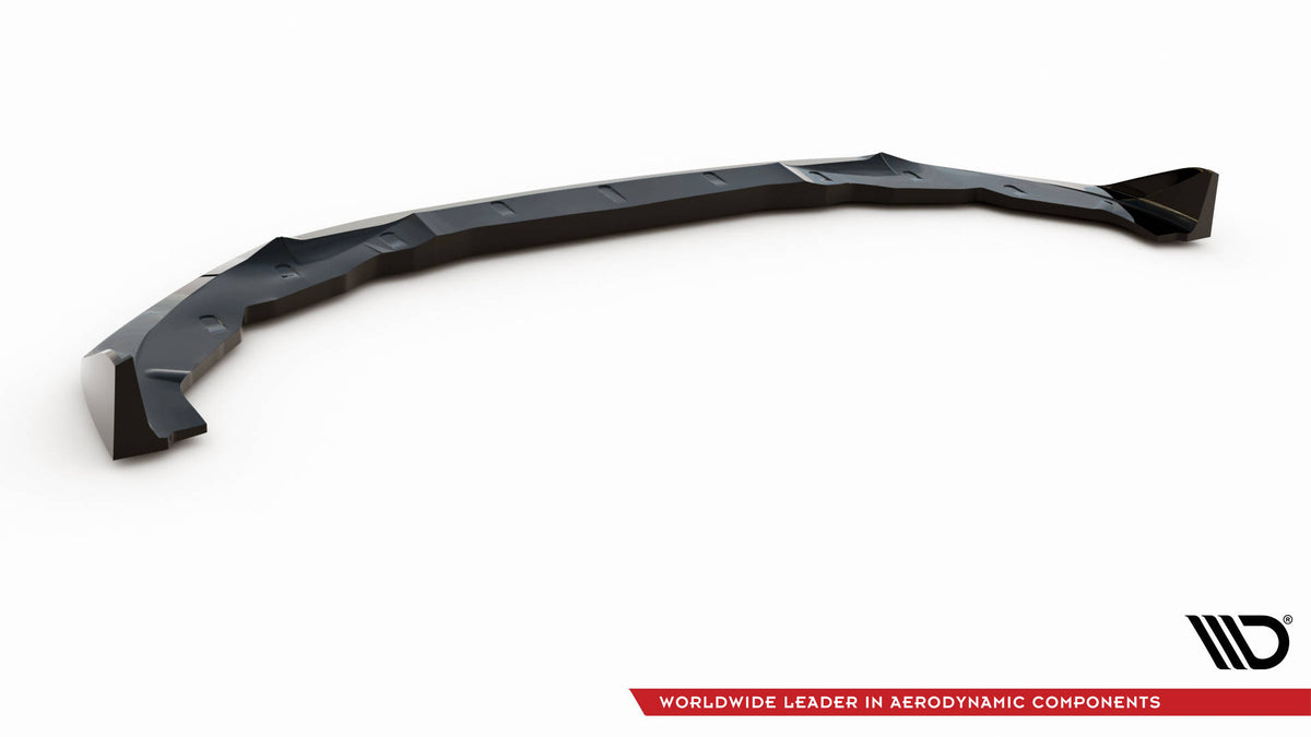 Street+ Spoilerlippe Front Ansatz V.3 passend für BMW 2 Coupe M-Paket / M240i G42 schwarz Hochglanz – Ansicht 6
