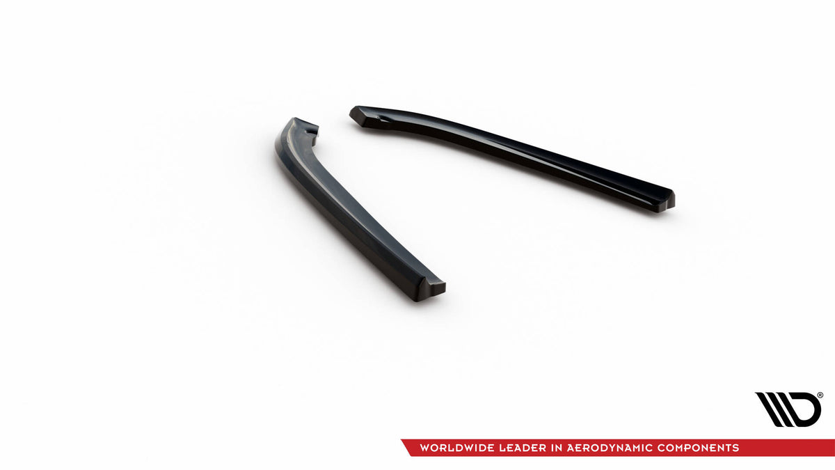 Heck Ansatz Flaps Diffusor passend für Opel Insignia OPC-Line Mk1 schwarz Hochglanz – Ansicht 6
