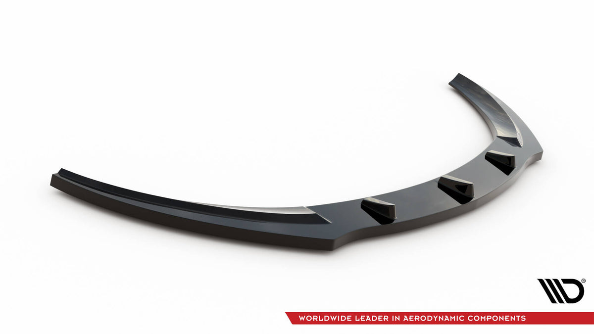 Street+ Spoilerlippe Front Ansatz passend für OPEL ASTRA J OPC / VXR v.1 schwarz Hochglanz – Ansicht 5