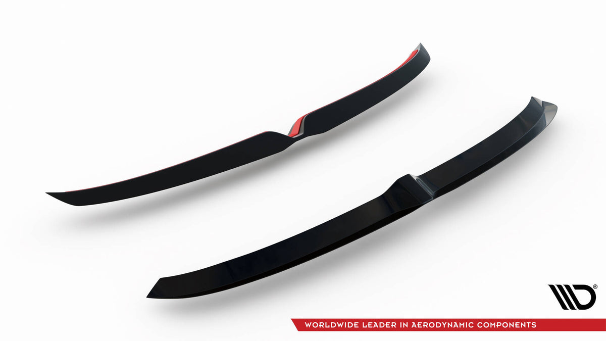 Heckspoiler Lippe Opel Astra Sports Tourer L (MK6) schwarz Hochglanz – Ansicht 6