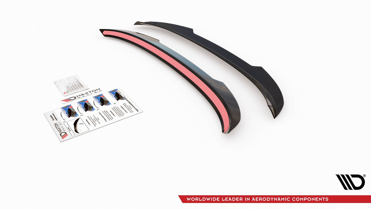 Heckspoiler Lippe Seat Leon FR Mk4 / Cupra Leon Hatchback Mk1 / Mk1 Facelift schwarz Hochglanz – Ansicht 5