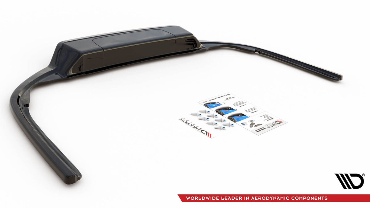Street+ Mittlerer Diffusor RACE passend für VW Passat B8 schwarz Hochglanz – Ansicht 6