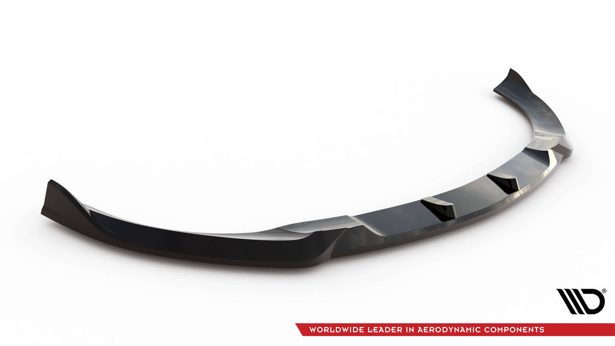 Street+ Spoilerlippe Front Ansatz V.2 passend für Mercedes-Benz CLE AMG-Line C236 schwarz Hochglanz – Ansicht 5