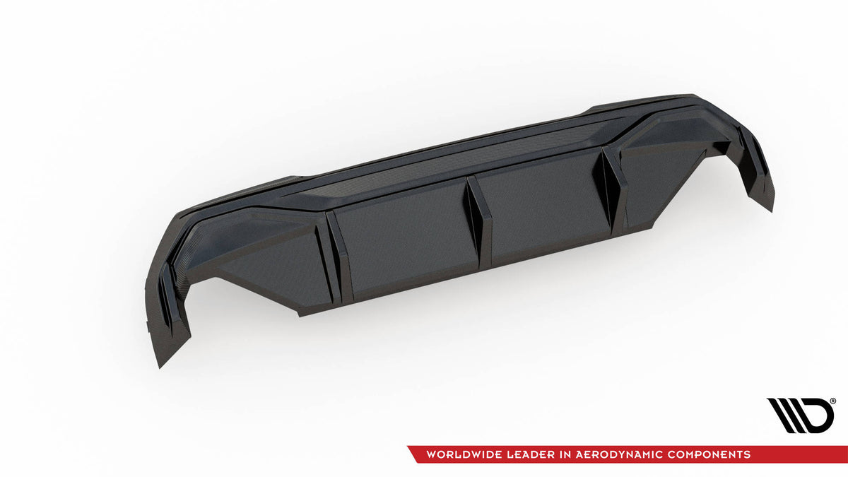Carbon Fiber Diffusor Heck Ansatz passend für Prepreg V.2 BMW 1er M-Paket/ M135i / 128ti F40 – Ansicht 6