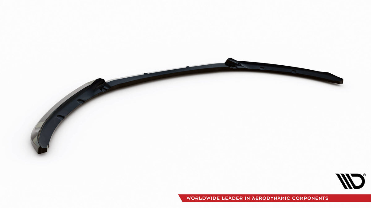 Street+ Spoilerlippe Front Ansatz V.2 passend für Jaguar XE X760 Facelift schwarz Hochglanz – Ansicht 6