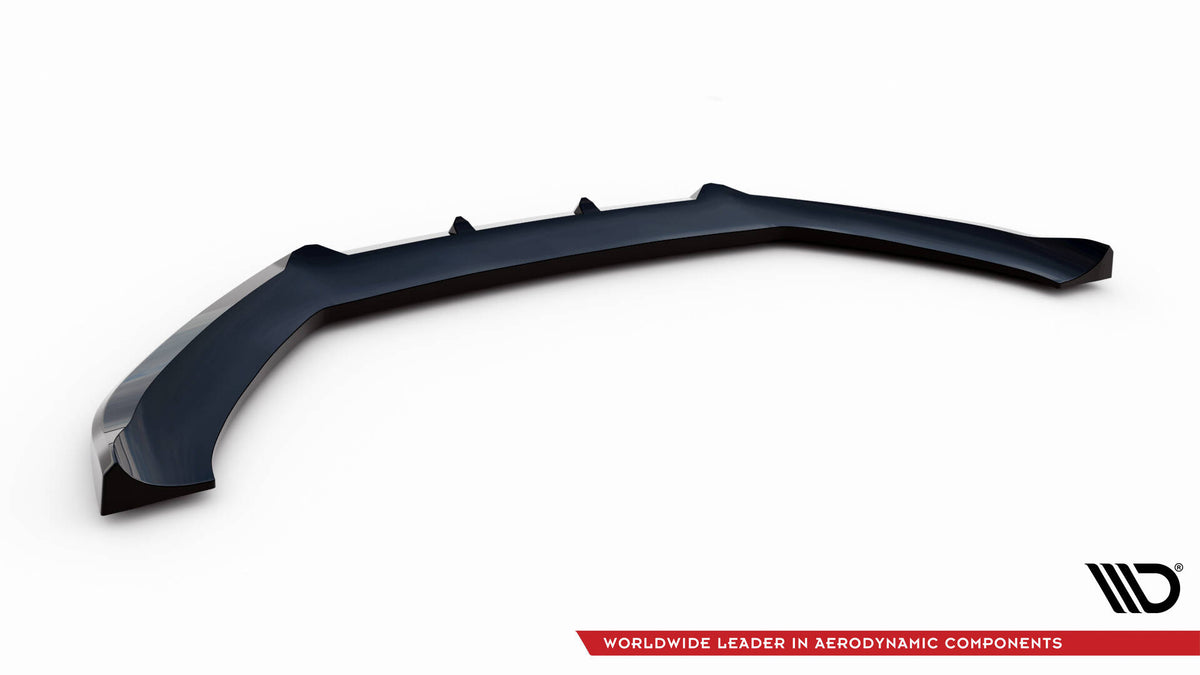 Street+ Spoilerlippe Front Ansatz V.3 passend für Audi S5 / A5 S-Line 8T Facelift schwarz Hochglanz – Ansicht 6
