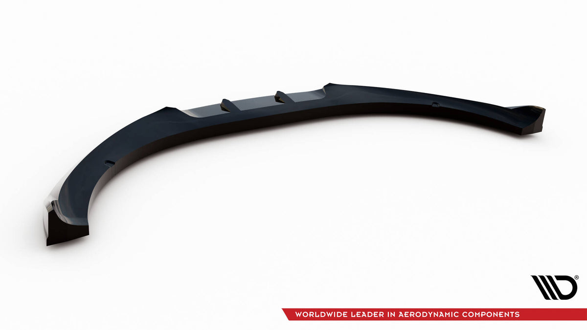 Street+ Spoilerlippe Front Ansatz V.3 passend für Audi TT 8J schwarz Hochglanz – Ansicht 6