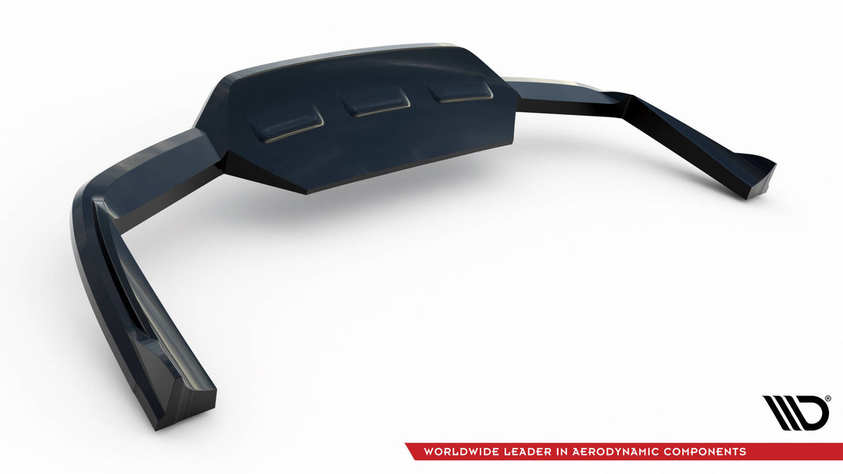Street+ Mittlerer Diffusor RACE passend für Bentley Bentayga Mk1 schwarz Hochglanz – Ansicht 6