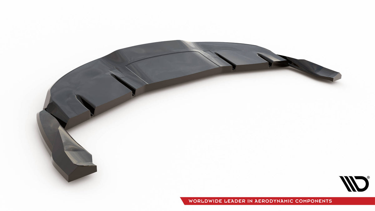Street+ Mittlerer Diffusor RACE V.2 passend für Tesla Model 3 Project HighlandFacelift schwarz Hochglanz – Ansicht 8