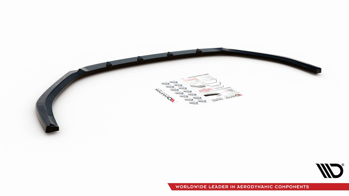 Street+ Spoilerlippe Front Ansatz V.2 passend für Mazda CX-3 schwarz Hochglanz – Ansicht 5