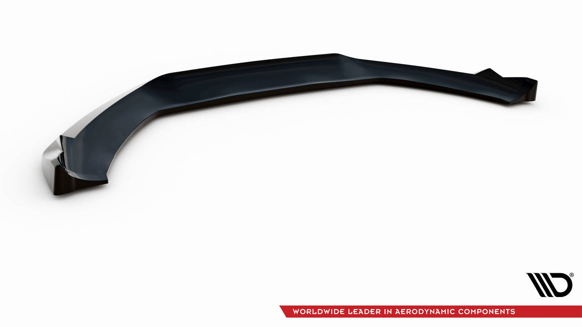 Street+ Spoilerlippe Front Ansatz V.2 passend für Audi A5 Coupe / Sportback 8T Facelift schwarz Hochglanz – Ansicht 6