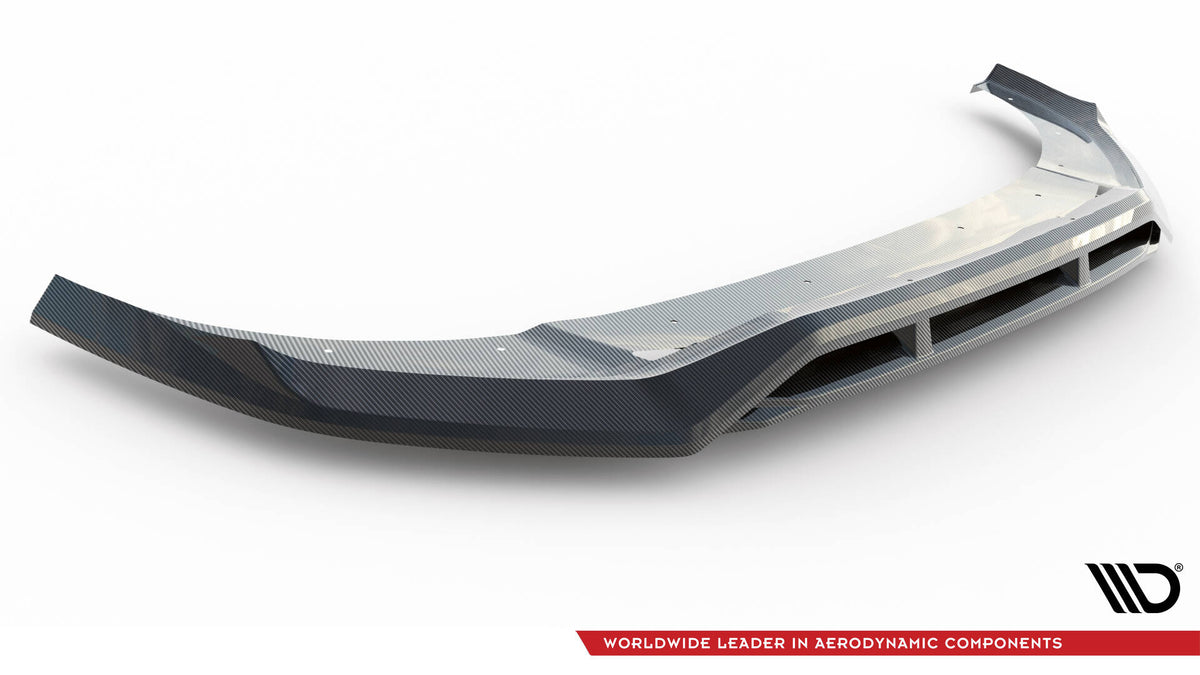 Prepreg Carbon Fiber Street+ Spoilerlippe Front Ansatz passend für Audi RSQ8 Mk1 – Ansicht 8