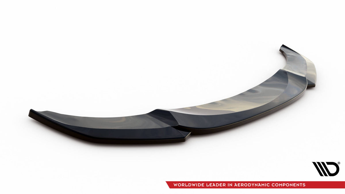 Street+ Spoilerlippe Front Ansatz V.4 passend für BMW 5er F10/F11 M-Paket schwarz Hochglanz – Ansicht 5