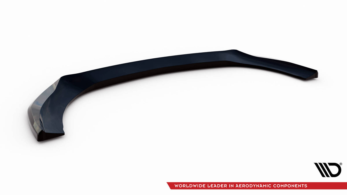 Street+ Spoilerlippe Front Ansatz V.1 passend für Mercedes-Benz V-Klasse W447 Facelift schwarz Hochglanz – Ansicht 5