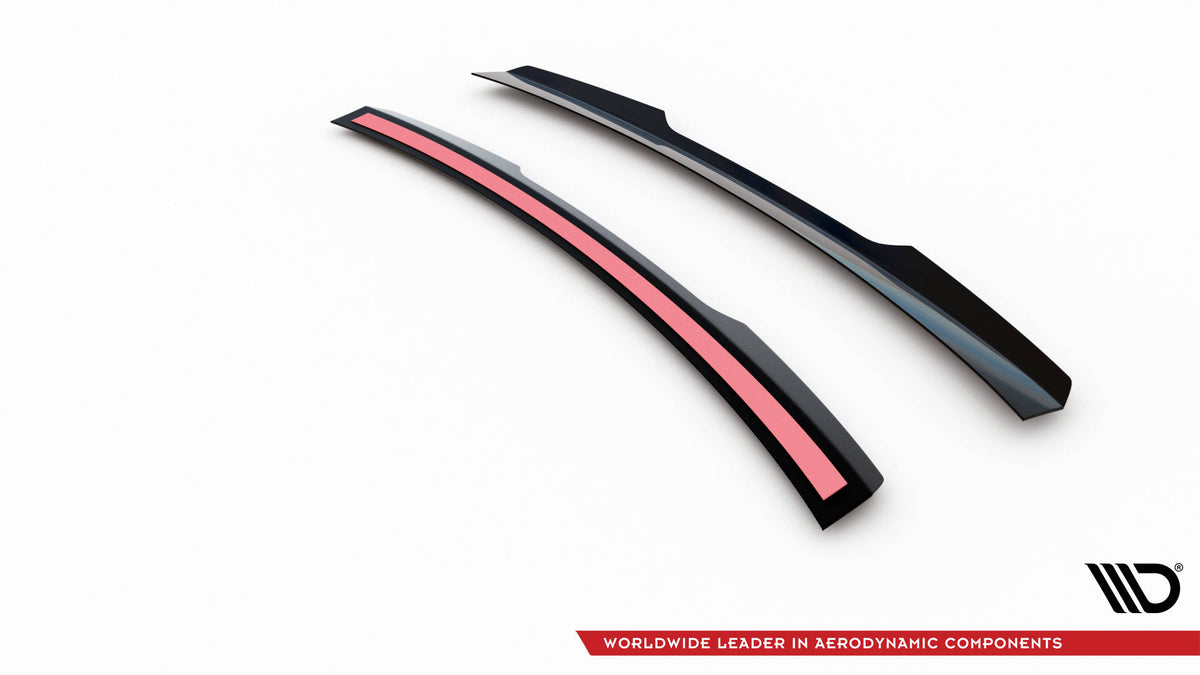 Höher Heckspoiler Lippe Kia EV6 Mk1 schwarz Hochglanz – Ansicht 7